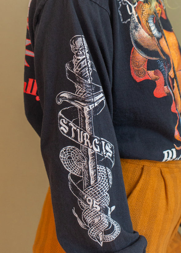 Vintage Long Sleeve Sturgis '95 Tee