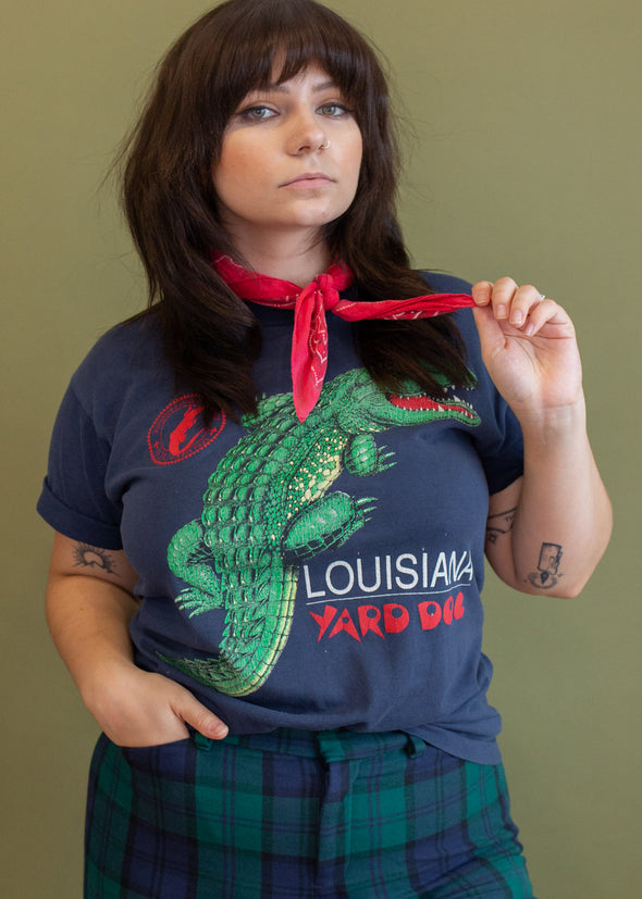 Vintage 90s Louisiana Yard Dog Tee