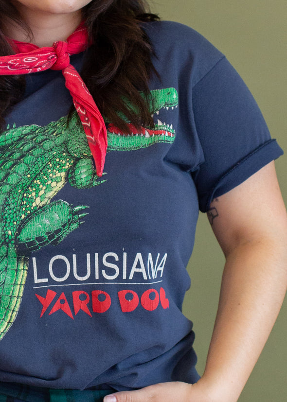 Vintage 90s Louisiana Yard Dog Tee