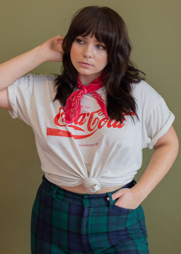 Vintage 90s Grungy Coca Cola Tee