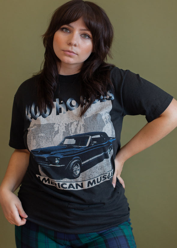 Vintage 1980s Thin American Muscle Tee