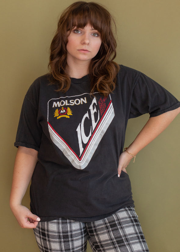 Vintage 90s Molson Ice Tee