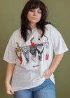 Vintage 90s Cowgirl Cat Tee