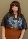 Vintage 90s Cropped Harley Tee
