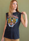 Vintage 1988 Harley Eagle Holoubek Muscle Tank