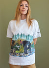 Vintage 90s Long Lake Animal Tee