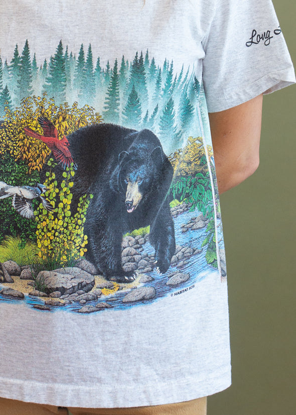 Vintage 90s Long Lake Animal Tee