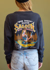 Vintage 90s Tombstone Saloon Cropped Tee