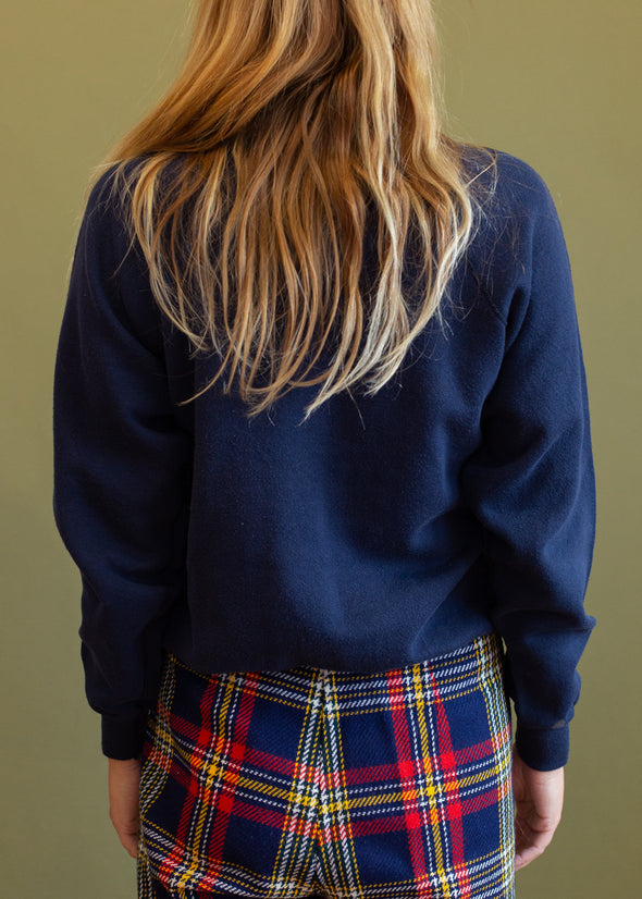 Vintage 90s Wolf Raglan Sweatshirt