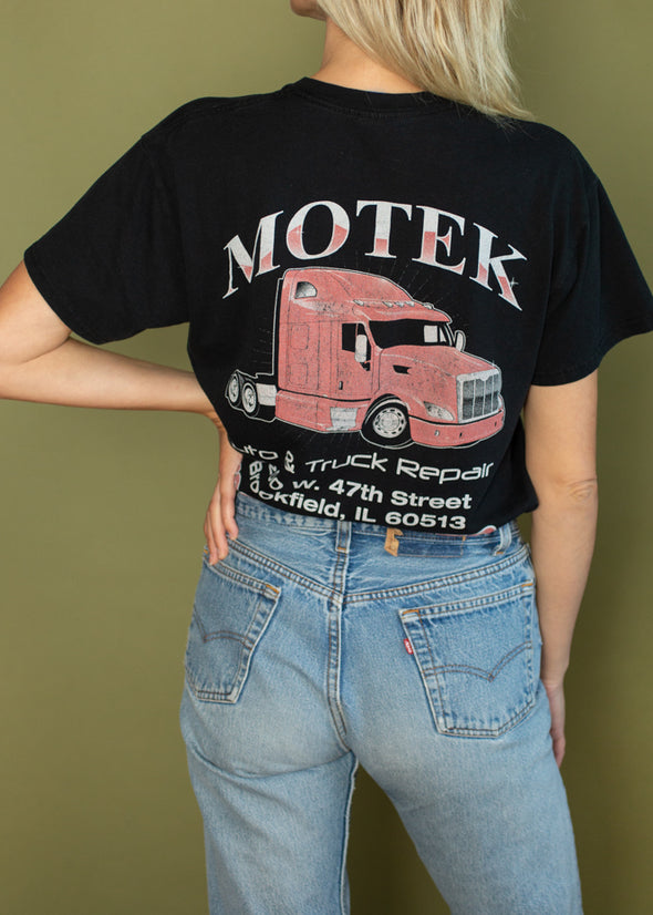 Vintage 90s Motek Truck Tree
