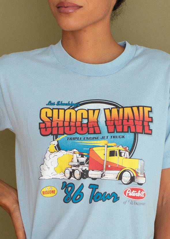 Vintage 1986 Shock Wave Trucker Tee