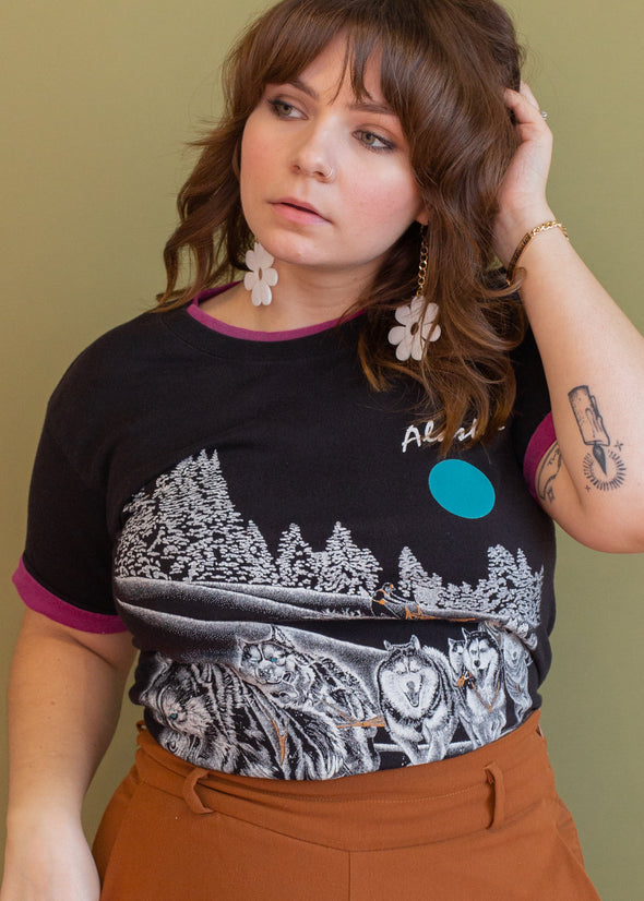 Vintage 90s Layered Alaska Tee