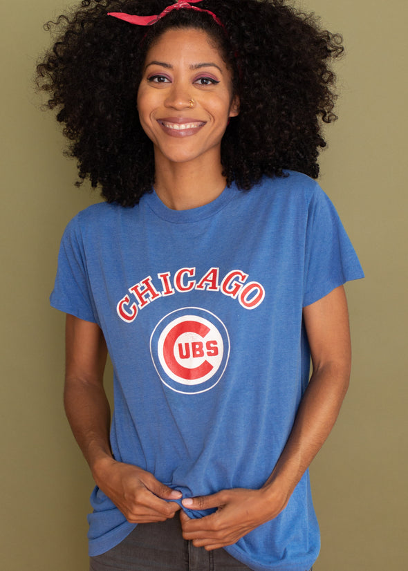 Vintage 1980s Thin Chicago Cubs Tee