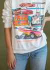 Vintage Drag Racing Crewneck Sweatshirt