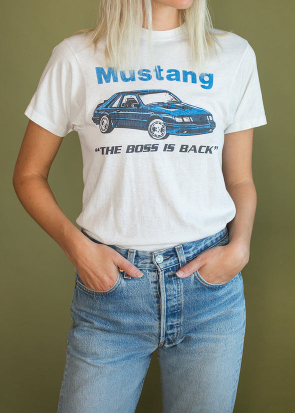 Vintage 90s Mustang Graphic Tee