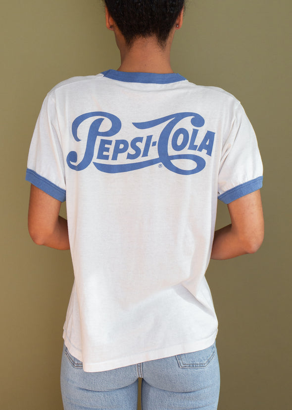 Vintage 1980s Pepsi Ringer Tee