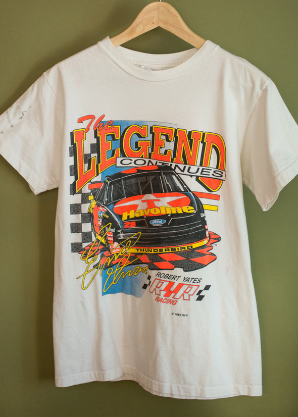 Vintage The Legend Continues Nascar Tee