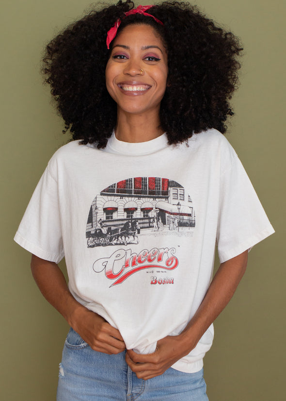 Vintage 1992 Cheers Boston Tee