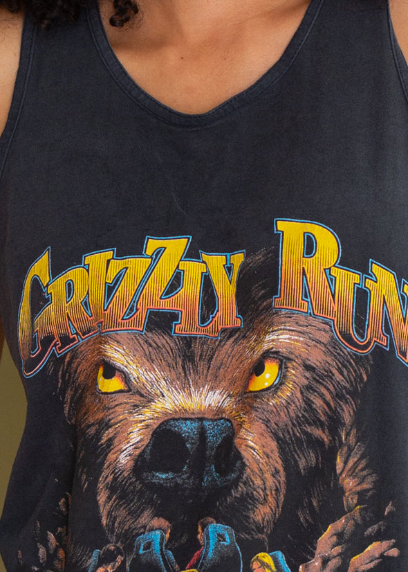 Vintage 90s Grizzly Run Lake Tank