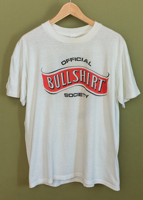 Vintage Official Bullshirt Society Beer Tee