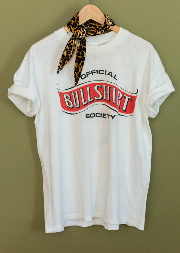 Vintage Official Bullshirt Society Beer Tee
