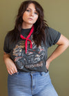Vintage 1989 Harley 3D Emblem Survivors Tee