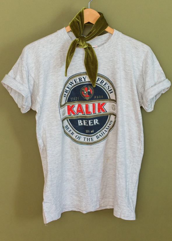 Vintage 90s Kalik Beer Glitter Tee