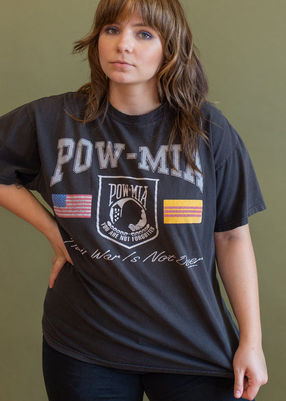 Vintage 1992 POW-MIA Faded Tee