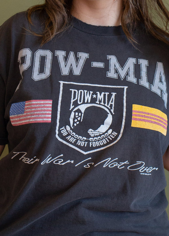Vintage 1992 POW-MIA Faded Tee