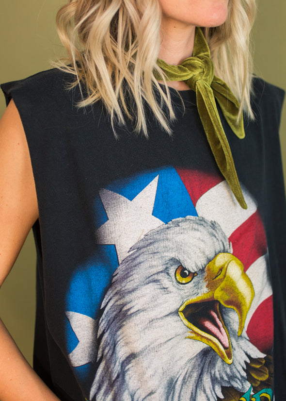 Vintage 90s The Legend Lives Eagle Tank