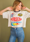Vintage Jeff Gordon Cropped NASCAR Tee