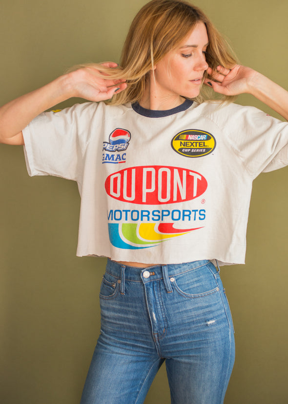Vintage Jeff Gordon Cropped NASCAR Tee