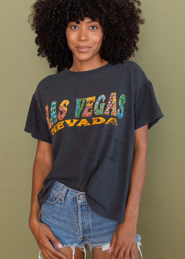 Vintage 90s Grungy Faded Las Vegas Tee