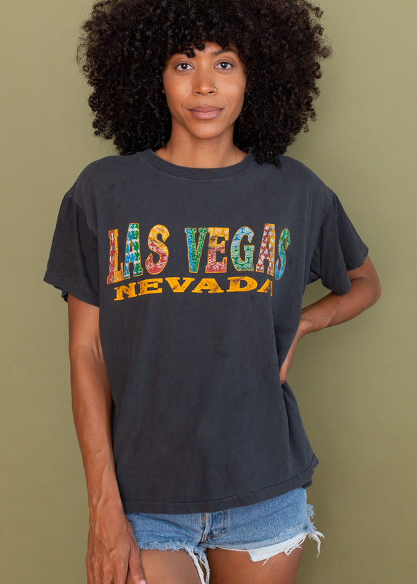 Vintage 90s Grungy Faded Las Vegas Tee