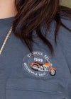 Vintage 1999 Blue Sturgis Pocket Embroidered Tee