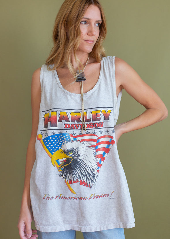 Vintage 90s Harley American Dream Tank