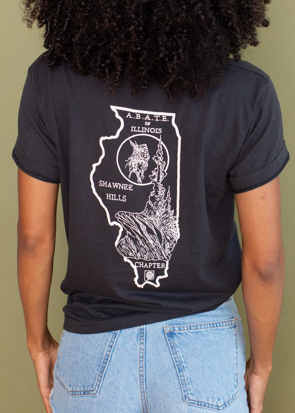 Vintage 90s Illinois Biker Party Tee