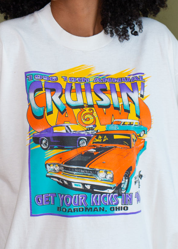 Vintage 1996 A&W Car Cruisin' Auto Tee