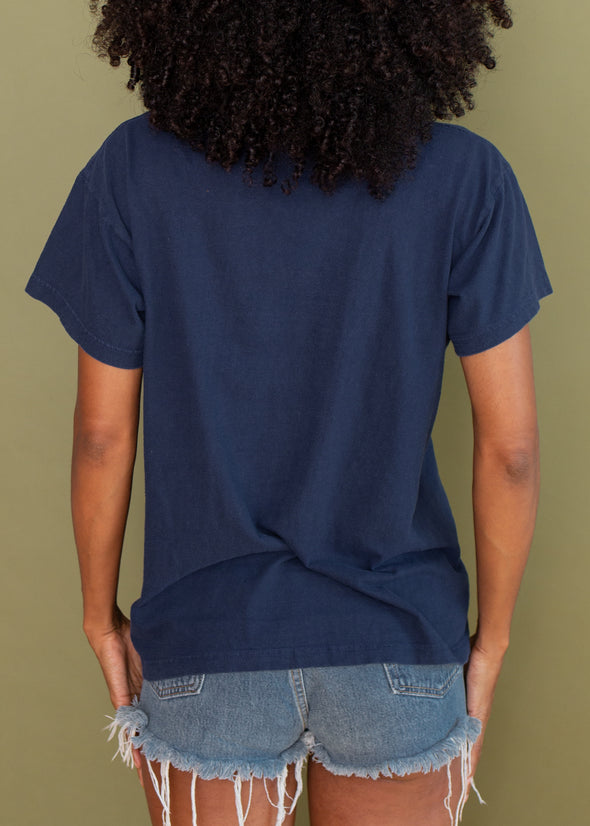 Vintage 1989 Jack Daniels Blue Tee