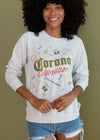 Vintage 1980s Thrashed Corona Sweatshirt