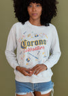 Vintage 1980s Thrashed Corona Sweatshirt