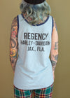 Vintage Harley Eagle and Emblem Tank