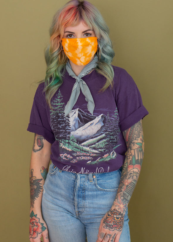 Vintage 90s Glacier National Park Tee