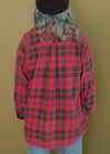 Vintage 90s Classic Red Plaid Flannel