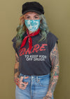 Vintage 90s Paper Thin D.A.R.E. Tank
