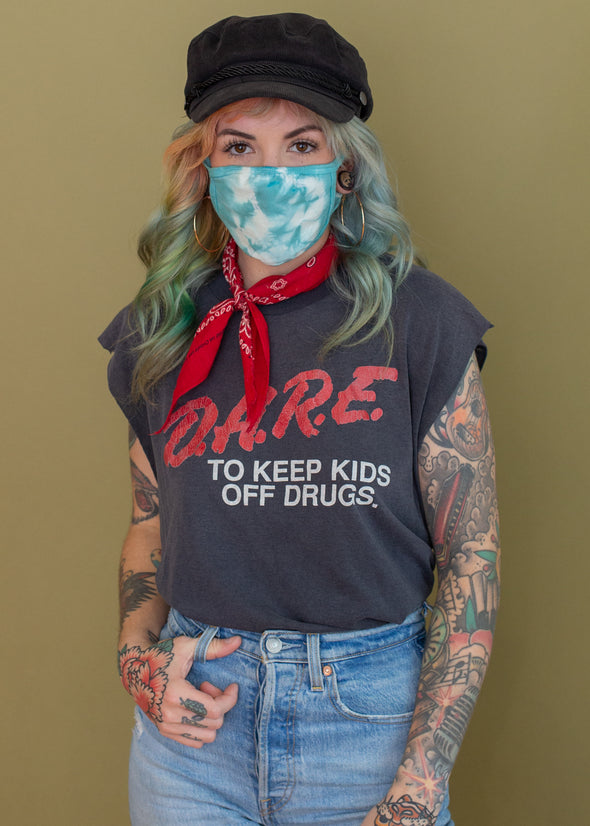 Vintage 90s Paper Thin D.A.R.E. Tank