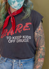 Vintage 90s Paper Thin D.A.R.E. Tank