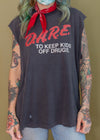 Vintage 90s Paper Thin D.A.R.E. Tank