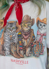 Vintage 90s Country Cats Nashville Tee