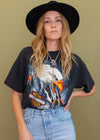 Vintage 90s Harley Topeka Eagle Tee